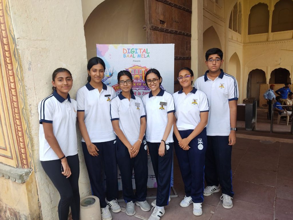 children From Schools participating In digital BAAL MELA