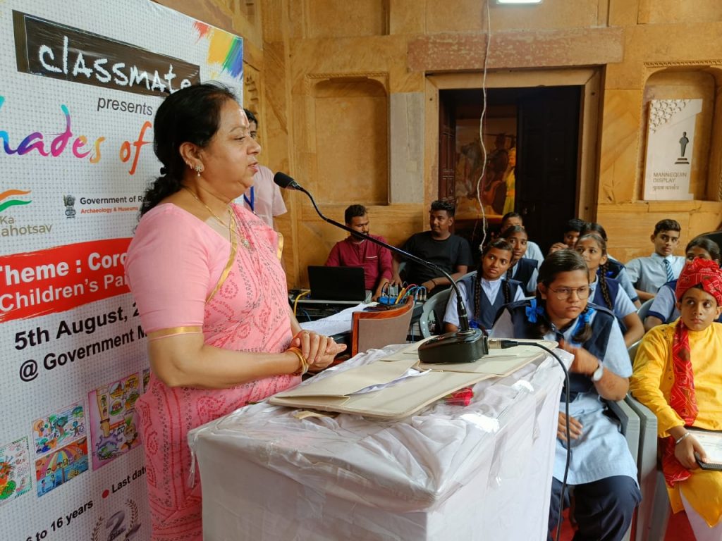 Ajmer Mayor Smt. Brajlata Hada.