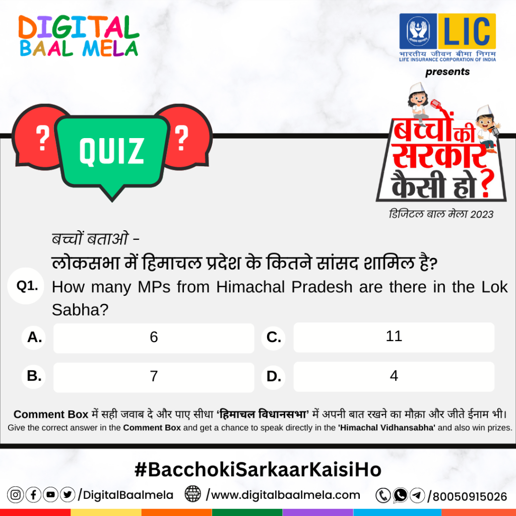 How many MPs are there from Himachal Pradesh in the Lok Sabha?