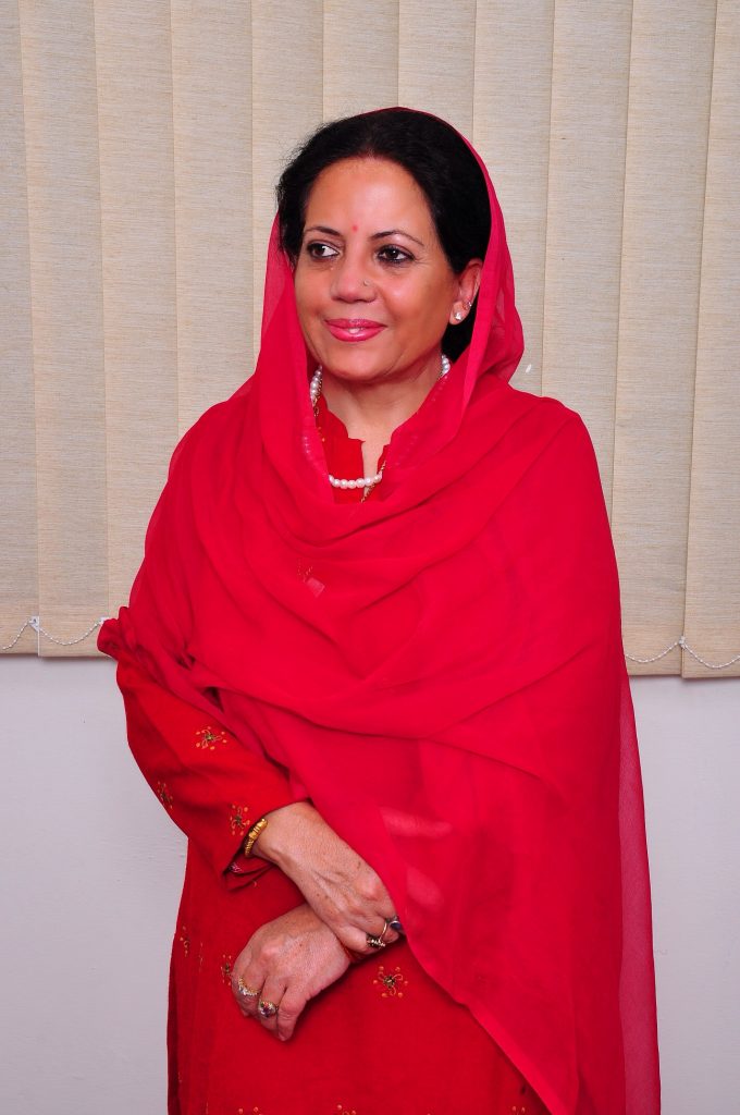 Himachal Pradesh Congress President Mrs. Pratibha Singh